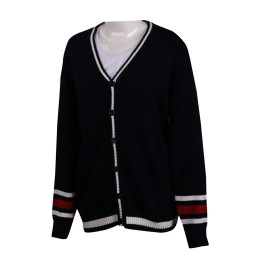 CAR038 Design Contrast Sleeve Cardigan V-neck Jacket 2/32 Cotton 545G Cool Jacket Manufacturer CAR038 Design Contrast Sleeve Cardigan V-neck Jacket 2/32 Cotton 545G Cool Jacket Manufacturer